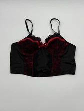 Women's Romwe Goth Contrast Lace Cami Top Size Large Whimsygoth