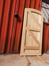 Hardwood Garden Back And Sides  Oak Gate 170cm X 80cm  Or BESPOKE 