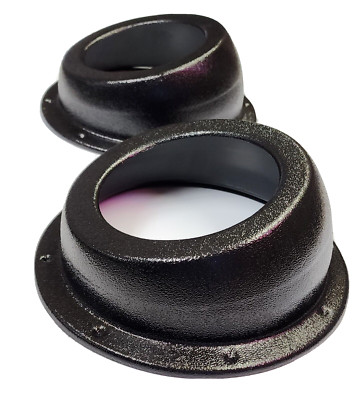 ANGLED 6.5'' WFL SPEAKER PODS SPEAKER spacer 6 1/2''  MADE IN THE USA- ONE PAIR!