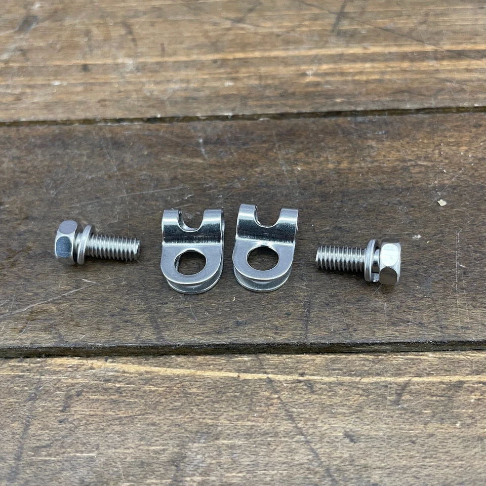 Sim Works Honjo Fender Clip Nitto Rack Mount Parts Fittings Set Touring Japan - Image 3 of 4