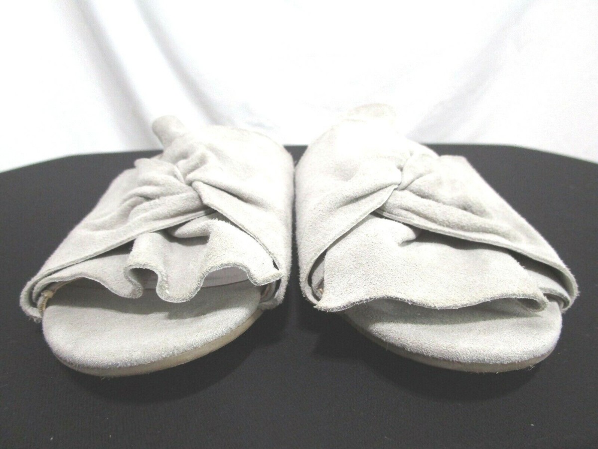 Kenneth Cole Reaction gray mixed suede sandals Kenneth Cole Reaction Slippers- Grey, SIZE LARGE (9.5-10.5  main image 3