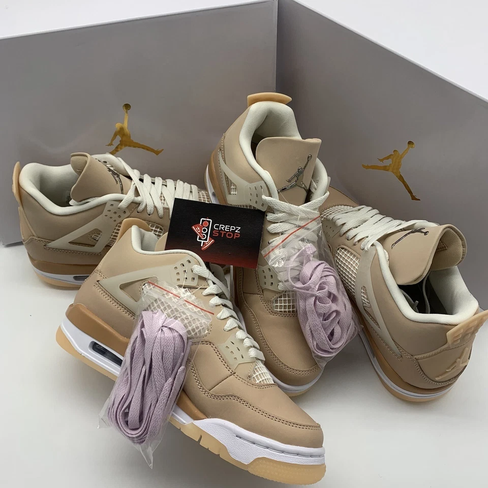 Size UK 6.5 - Jordan 4 Retro Shimmer W - Image 1 of 1