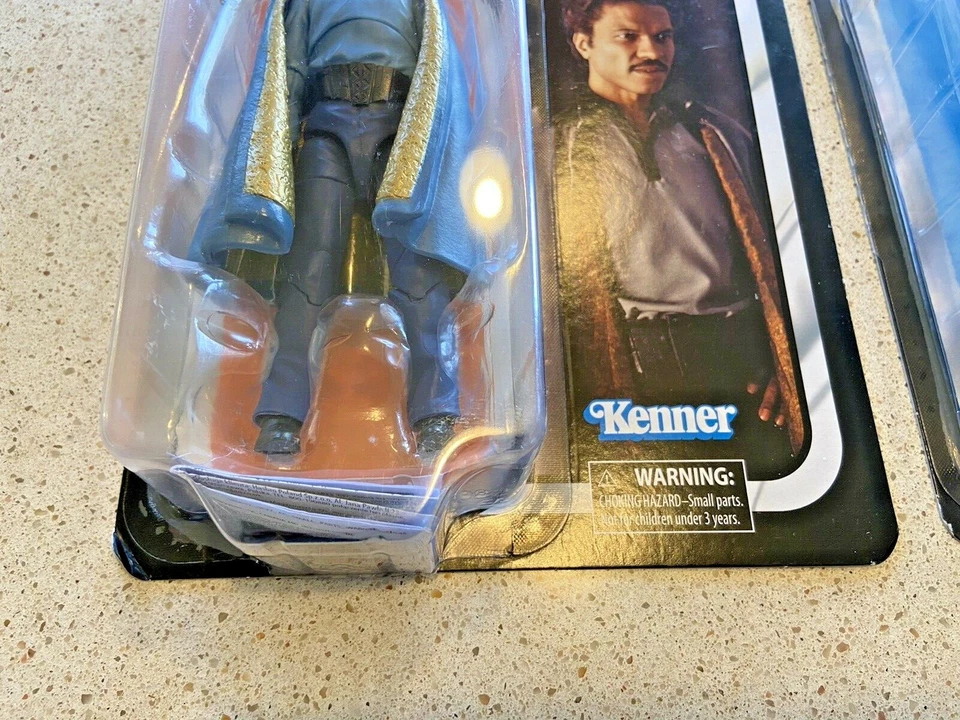 Hasbro Star Wars 40th 6 pulgadas Lando Calrissian y Leah Organa figuras selladas Foto 3 de 4
