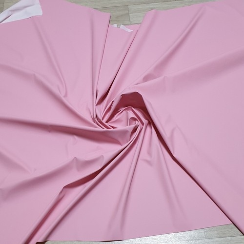MATTE VINYL PLEATHER GOTHIC FETISH FABRIC WATERPROOF RAINCOAT BLACK WHITE 54'W - Picture 19 of 149