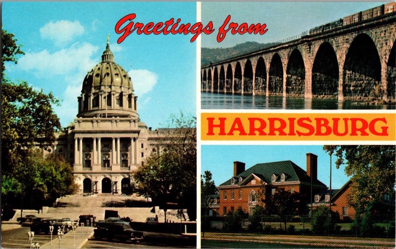 Pennsylvania Postcard: Greetings From Harrisburg