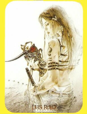Luis Royo Prohibited Book Aufkleber- Sticker- NEU & OFFICIAL!