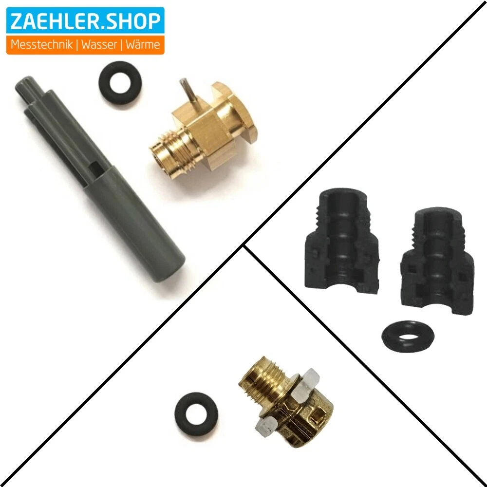 Fühlerverschraubung M 10x1 Set inkl. Nullring für Wärmezähler