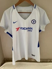 Nike Chelsea Football Club 2017 Yokohama Tyres Soccer Jersey Shirt X Large
