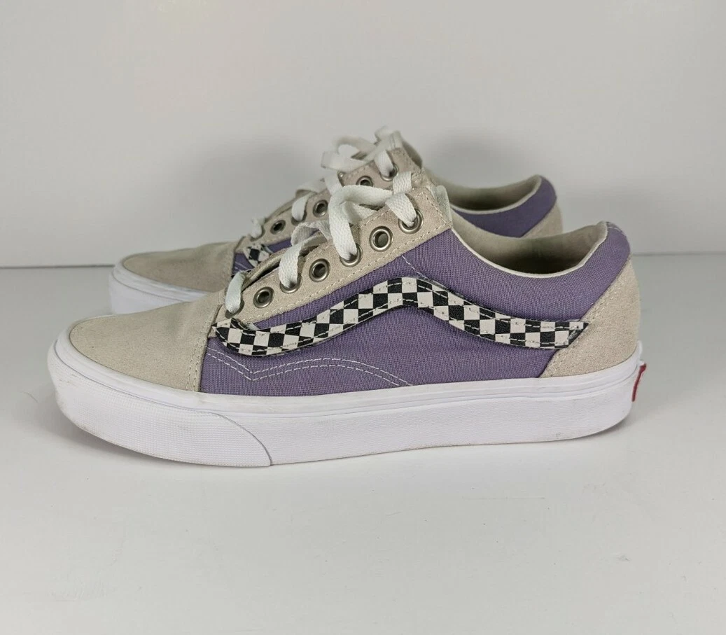 Gray striped hotsell vans