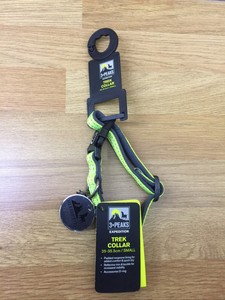 three peaks dog collar