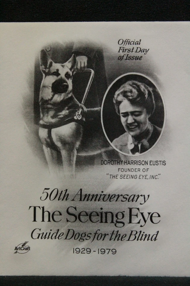 USPS FDC #1787 1979 15¢ Seeing Eye Dog ArtCraft ST755 - Image 3 of 3