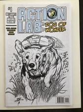 ACTION LAB: DOG OF WONDER #1 2016 NEAL ADAMS COLORING BOOK VARIANT