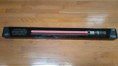 2010 Hasbro Signature Star Wars Darth Vader Force FX Lightsaber
