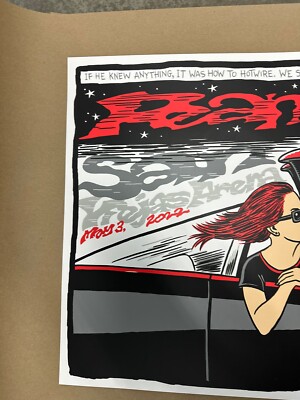 Pearl Jam San Diego 2022 SE Poster Ward Sutton Batman | eBay