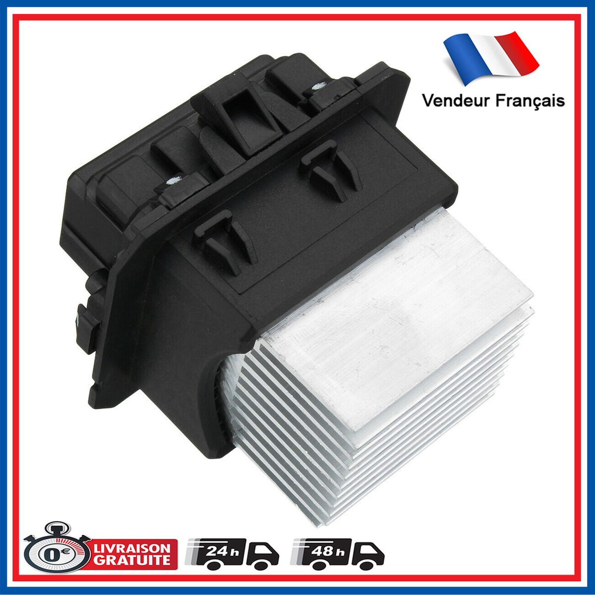 Module De Commande De Résistance De Chauffage PARTSLINE - Compatible Peugeot 308 SW I, 108, Citroën C1, Etc. - Neuf Avec Garantie 2 Ans