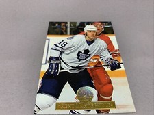 1994 Donruss The Leaf Set Hockey Card #526 Kent Manderville Toronto Maple Leafs