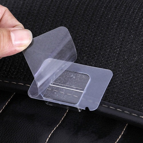 4Pcs Universal Car Interior Accessories Foot Floor Pad Fixing Clip Sticker Parts - Foto 7 di 12