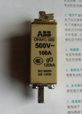ABB Fuses Accessories Fused Cores OFAFC000GG100 100A