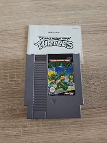 Nintendo NES jeu turtles teenager mutant hero complet