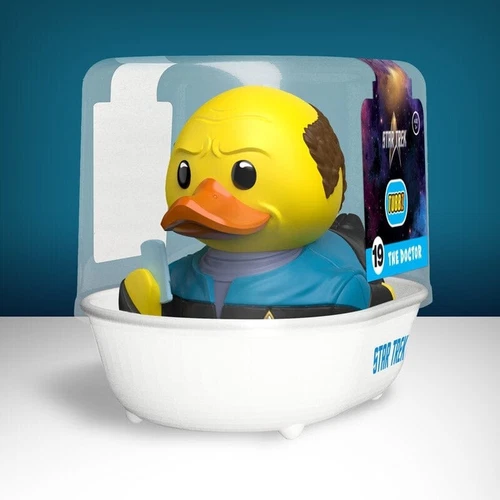 TUBBZ 1ST Edition Star Trek The Doctor EMH Collectible Duck Figure JEEP
