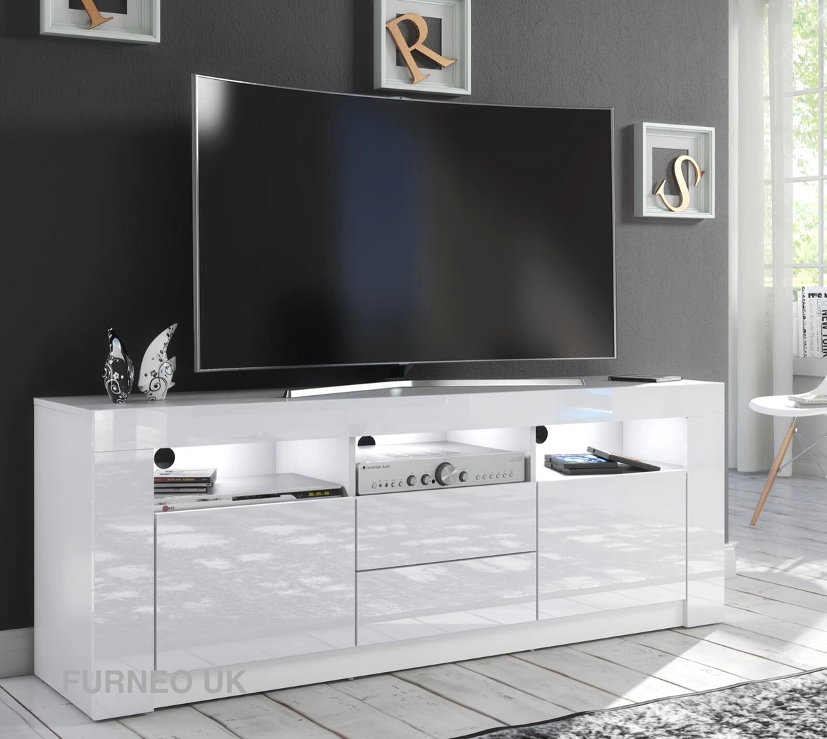 Modern tv units sale ebay