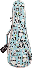 Original Design 15Mm Padded Cartoon"Panda" Violin Bag, 1/4 1/2 Soft Violin Case,