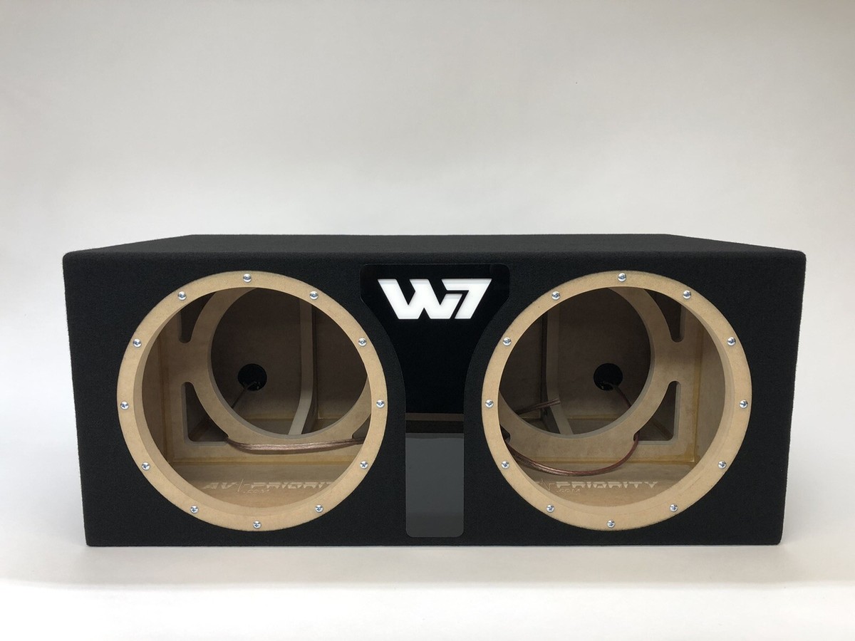 JL Audio 12w7 AE dual sealed sub box SPECIAL EDITION with