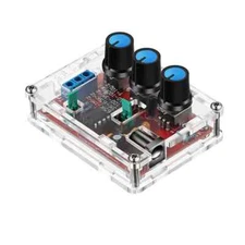 Assembled XR2206 Function Signal Generator Sine Output 1HZ-1MHZ + Acrylic Case