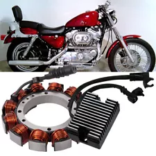 For SPORTSTER 1200 SPORT XLH1200S 96-99 Stator + Voltage Regulator Rectifier