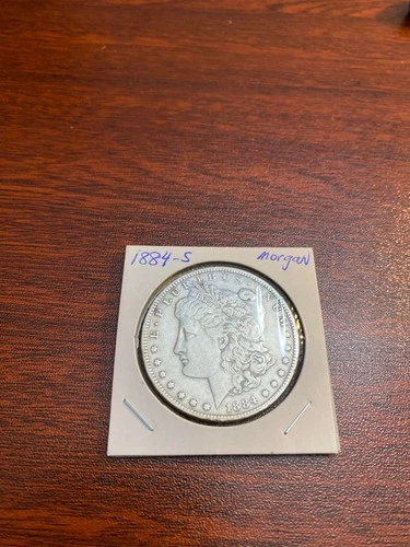 1884-S Morgan $1 – Very Fine Circulated – Scarce Key Date