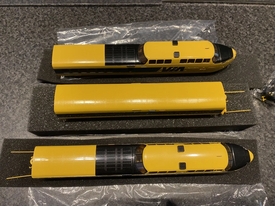 Rapido Turbo Train H0 Via Rail Canada Zugset DC DCC Sound, unbespielt OVP - Bild 4 von 4