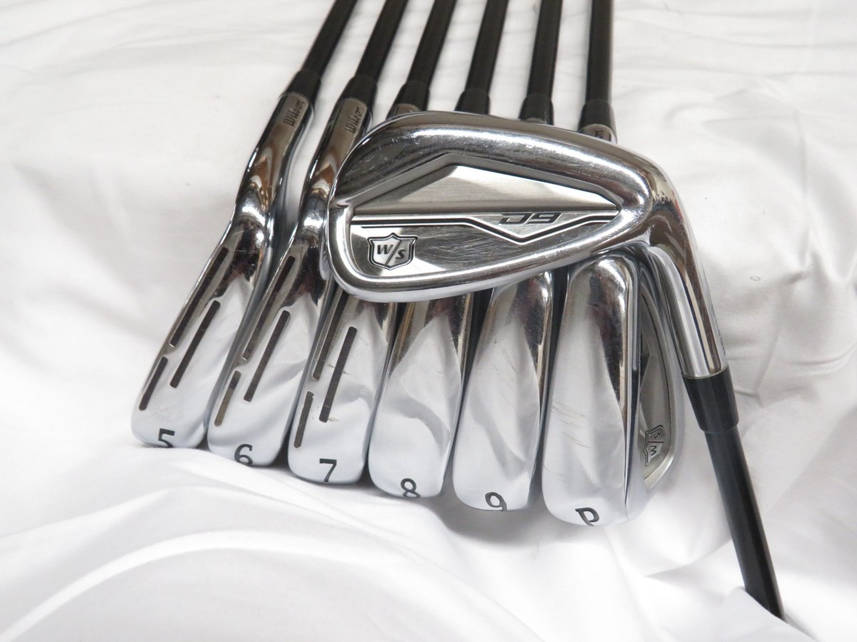 Used Wilson Staff D9 Forged Iron Set 5-PW,GW Project X LZ 5.5