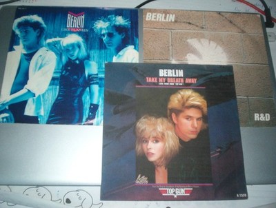 3 Singles von : Berlin / Take my Breath Away / R and D / Like Flames