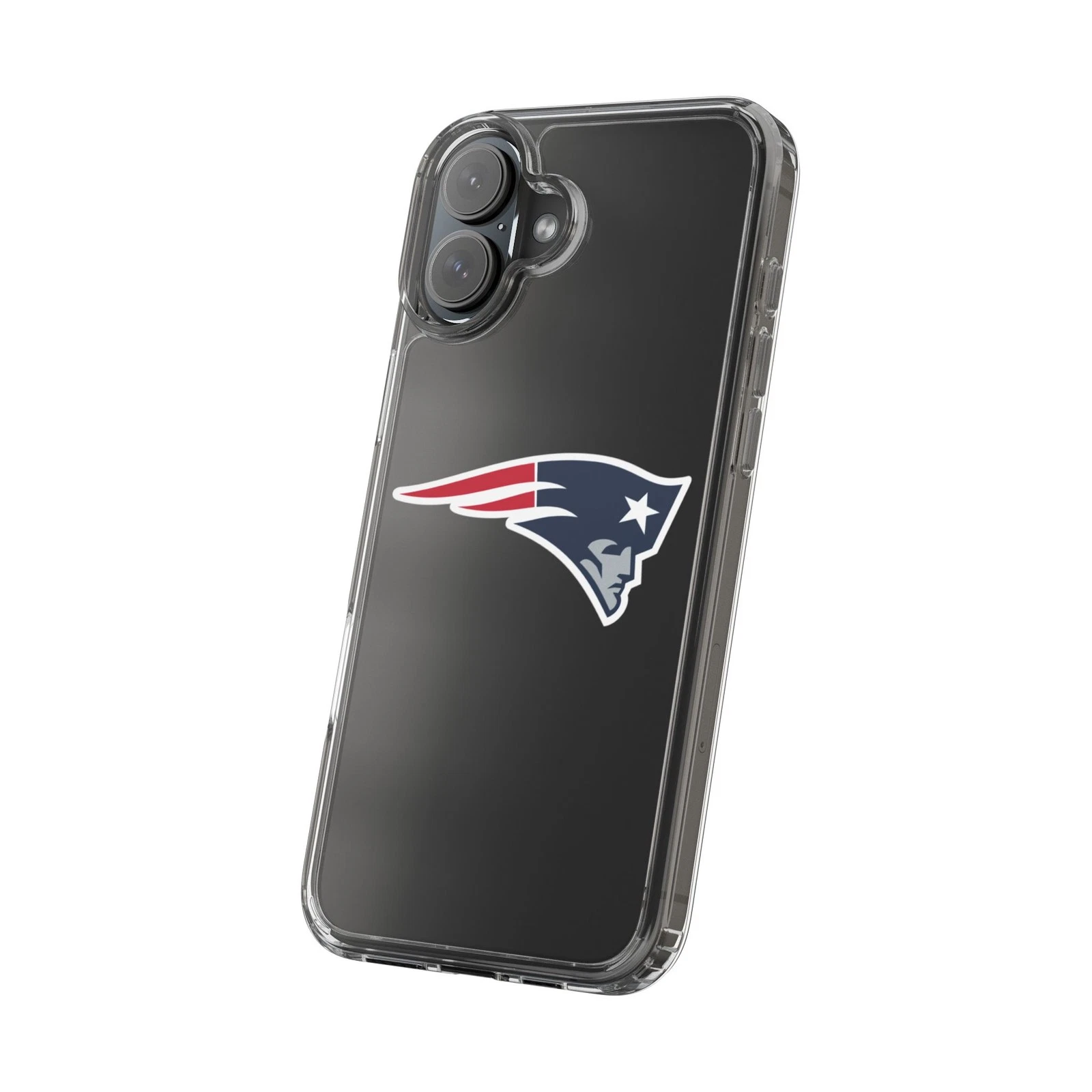 New England Patriots Clear Phone Case for iPhone