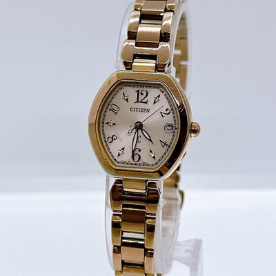 Citizen XC Cross Sea Watch Radio Controlled Pink Gold Stainless Timepiece