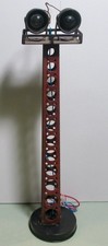 O Scale Marx Yard Tower With Custom Built Base 11 1/2" Signal For Restoration