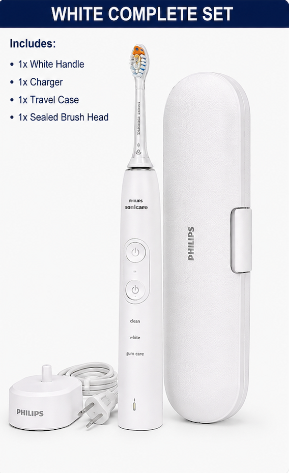 Philips Sonicare HX743D Professional Clean Plus White Toothbrush