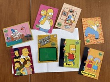 2000 The Simpsons 10th Anniversary Celebration Inkworks Card Lot + Decoder T1
