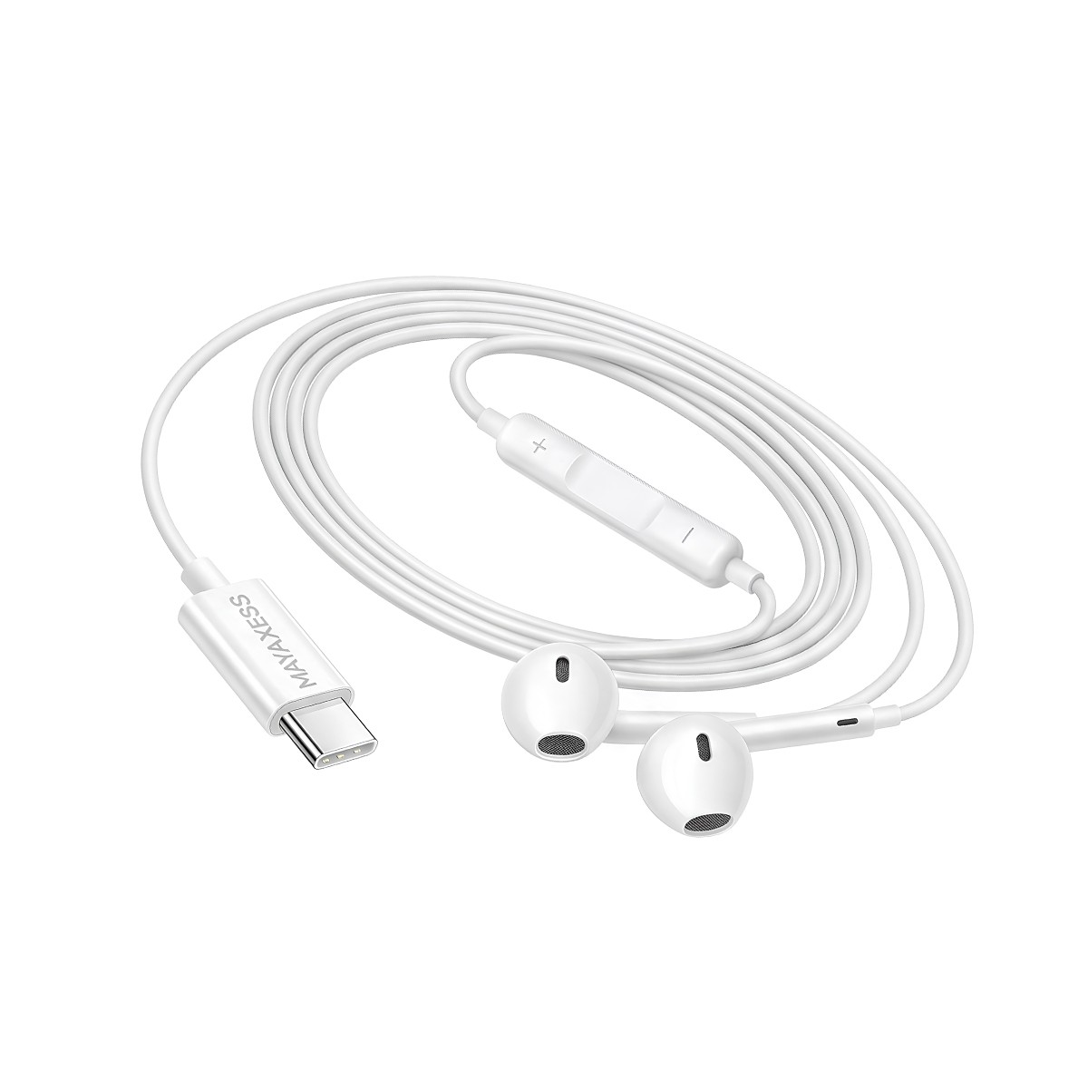 Écouteurs USB-C Mayaxess pour Xiaomi 15 Pro avec micro intégré filaire