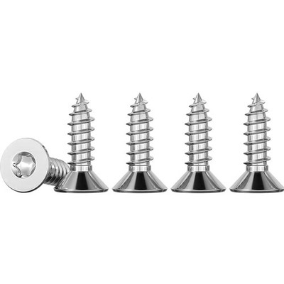 Holzschrauben Torx Edelstahl Rostfrei Senkkopf Vollgewinde 3x12 mm 100 Stück