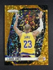 2024-25 Panini Prizm Fast Break LeBron James #130 Orange Disco Prizm /125