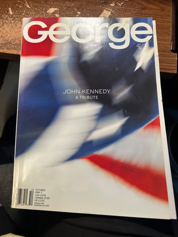 George Magazine October 1999 - John F. Kennedy Jr. Tribute Issue - Politics