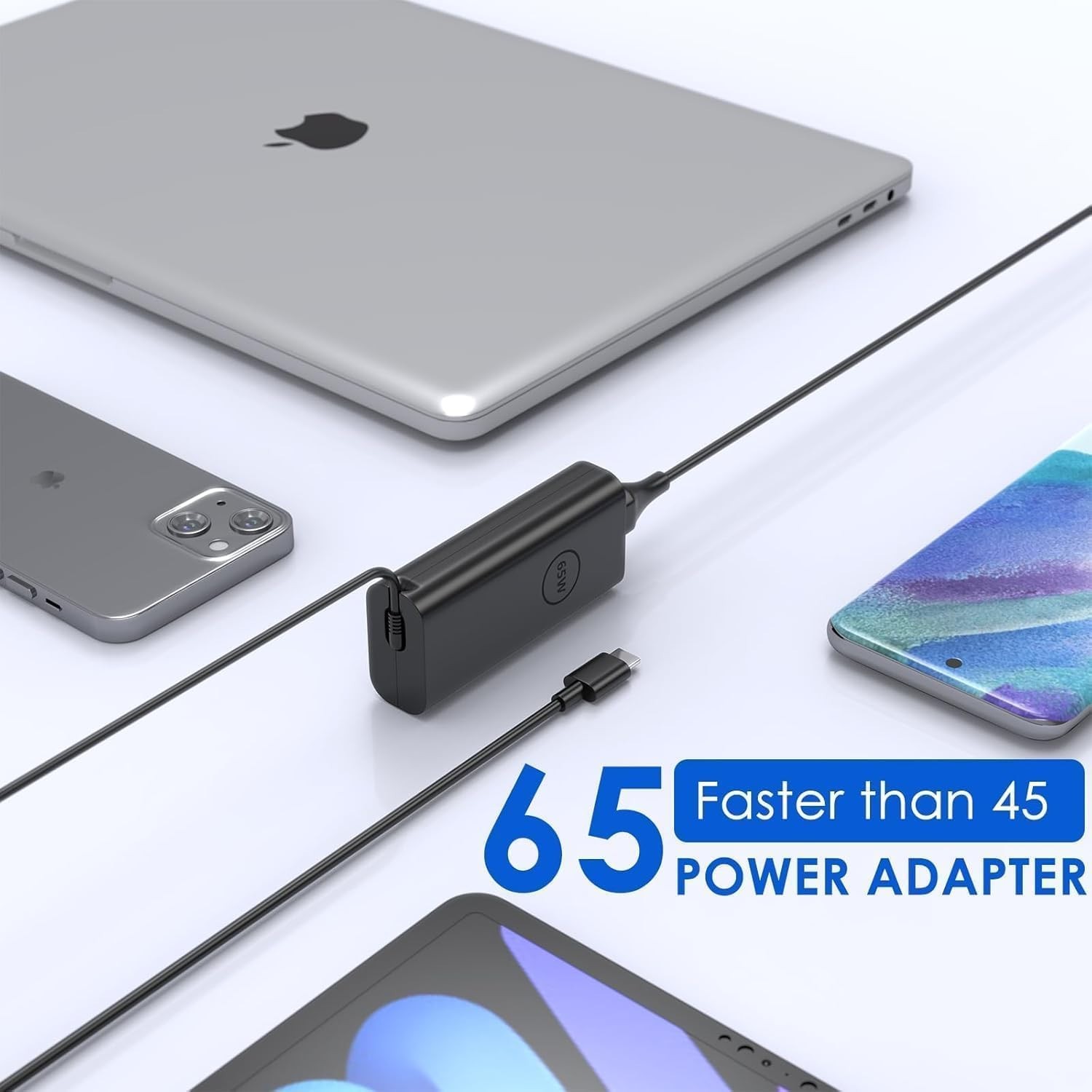 Dell Laptop Charger 65W USB-C;Compatible with All Dell Computer 65 Watt USB Type
