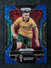 2022 Panini Prizm World Cup Qatar TOM ROGIC 2/5 Blue Shimmer Prizm SP #287