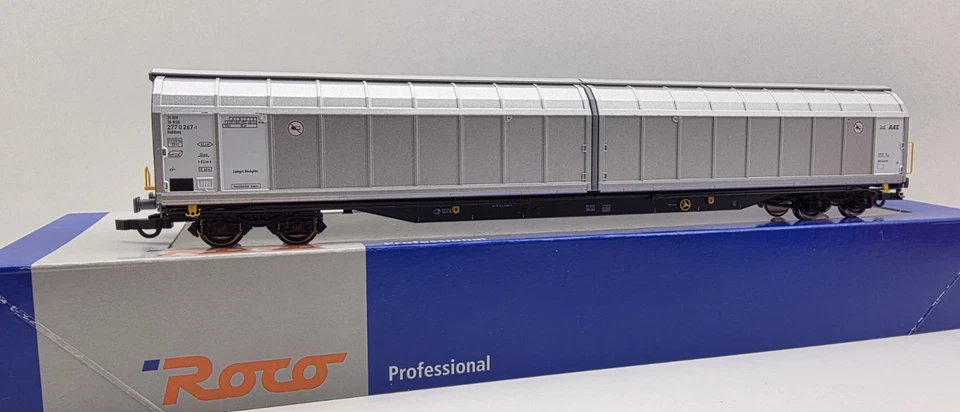 Roco H0 47153 Schiebewandwagen AAE d. NSB NEU UNBESPIELT TOP Zustand m.OVP 