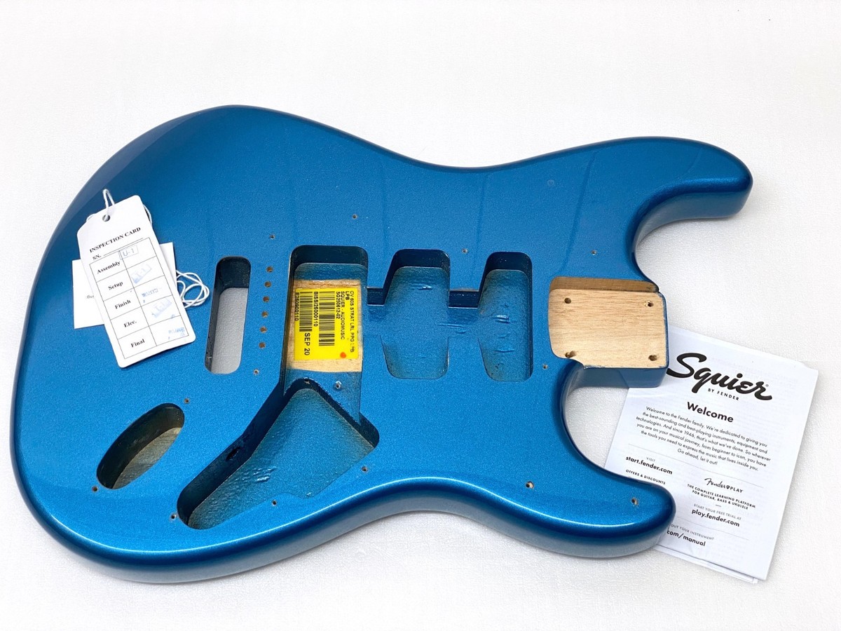 TINY DING! Fender Squier FULL THICKNESS STRAT BODY Classic Vibe