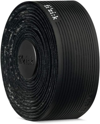 Fizik Vento Microtex Tacky,Road Cycling Racing bar Tape, Black, 2mm 2mm, Black 