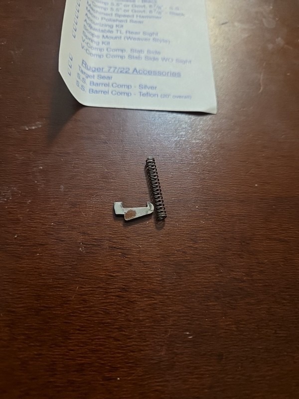 Extractor & Spring for Ruger MKII