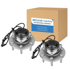 Pair Front Wheel & Bearing Hub for 2WD 1999-2006 Chevy Silverado GMC Sierra 1500