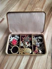 Jewelry Case Filled With Vintage Costume Jewelry Lot 13 Some Signed!